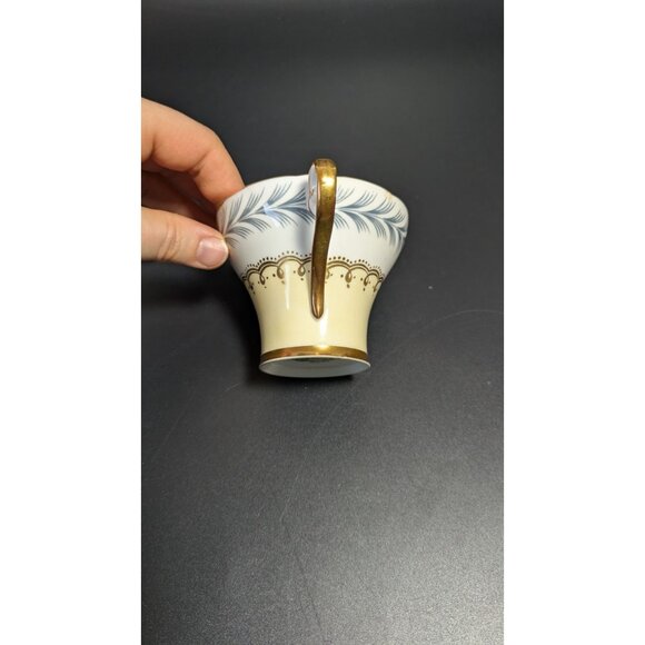 Vintage Aynsley England Bone China Tea Cup Gold Trim - Picture 9 of 14